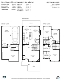 Staircase Photo of 56 20449 66 Avenue, Langley, BC