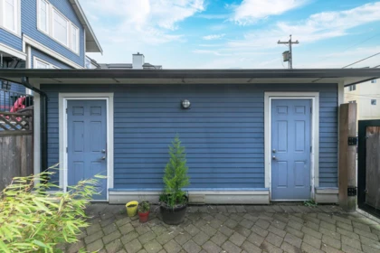 Aerial View of 1737 Frances Street, Vancouver, BC