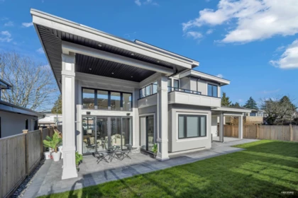 Aerial View of 6360 Nadine Crescent, Richmond, BC