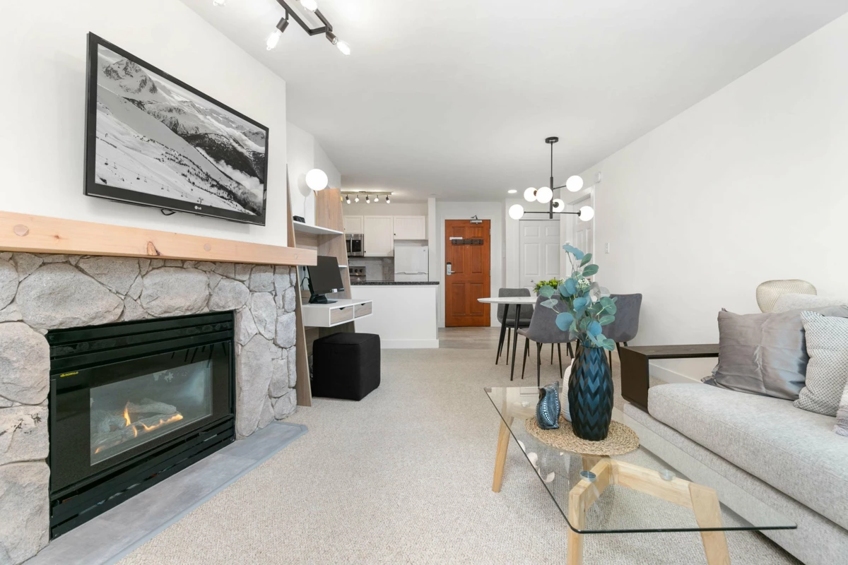 Family Room Photo of 347 4800 Spearhead Drive, Whistler, BC
