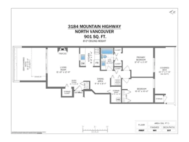Laundry Room Photo of 3184 Mountain Highway, North Vancouver, BC