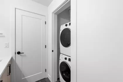 Laundry Room Photo of 221 2002 St. George Street, Port Moody, BC