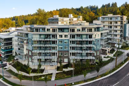 Outdoor Patio Photo of 221 2002 St. George Street, Port Moody, BC
