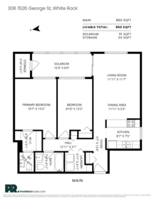 Fitness Center Photo Near 306 1526 George Street, White Rock, BC