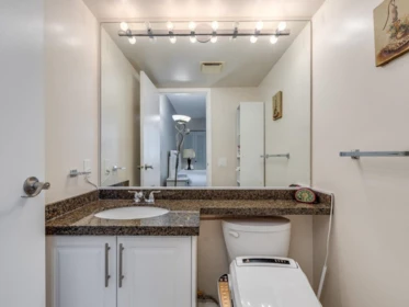 Powder Room Photo of 2002 3970 Carrigan Court, Burnaby, BC