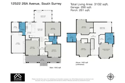 12522 26a Avenue, Surrey, BC, Surrey — Single Family Residence for sale