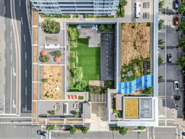 Aerial View of 2810 6080 Mckay Avenue, Burnaby, BC