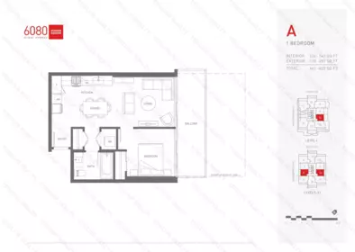 Office / Den Photo of 2810 6080 Mckay Avenue, Burnaby, BC