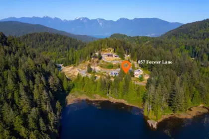 Exterior Rear Photo of 857 Forster Lane, Bowen Island, BC