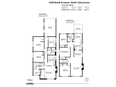 1555 Burrill Avenue, North Vancouver, BC, North Vancouver — Single Family Residence for sale