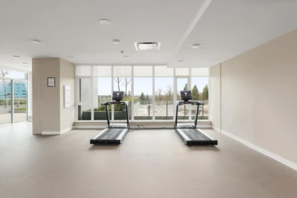 Basement Recreation Room Photo of 409 9675 King George Boulevard, Surrey, BC
