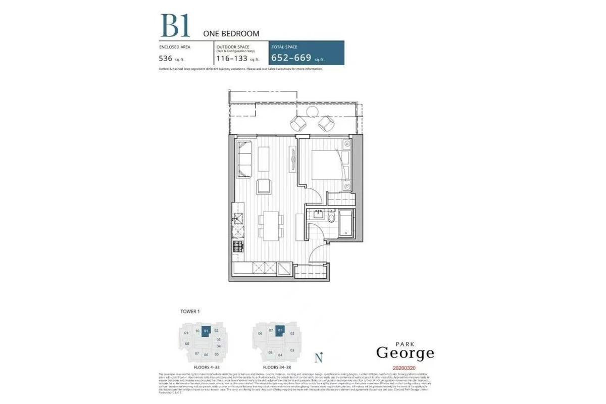 Exterior Rear Photo of 2001 13768 100 Avenue, Surrey, BC