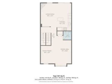 Basement Recreation Room Photo of 30 3127 Skeena Street, Port Coquitlam, BC