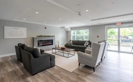 Aerial View of 108 5020 221a Street, Langley, BC