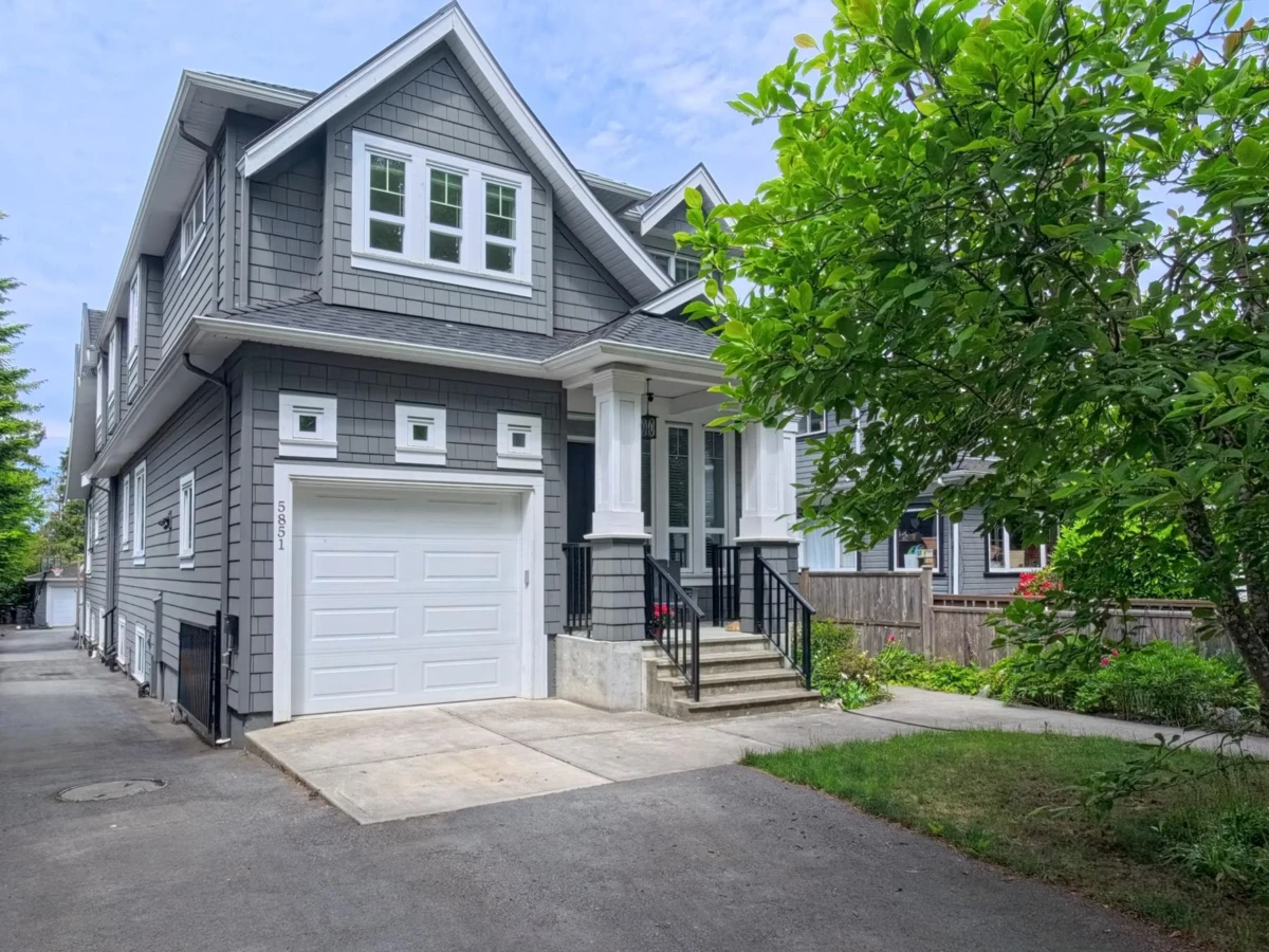 Exterior Rear Photo of 5855 St. George Street, Vancouver, BC