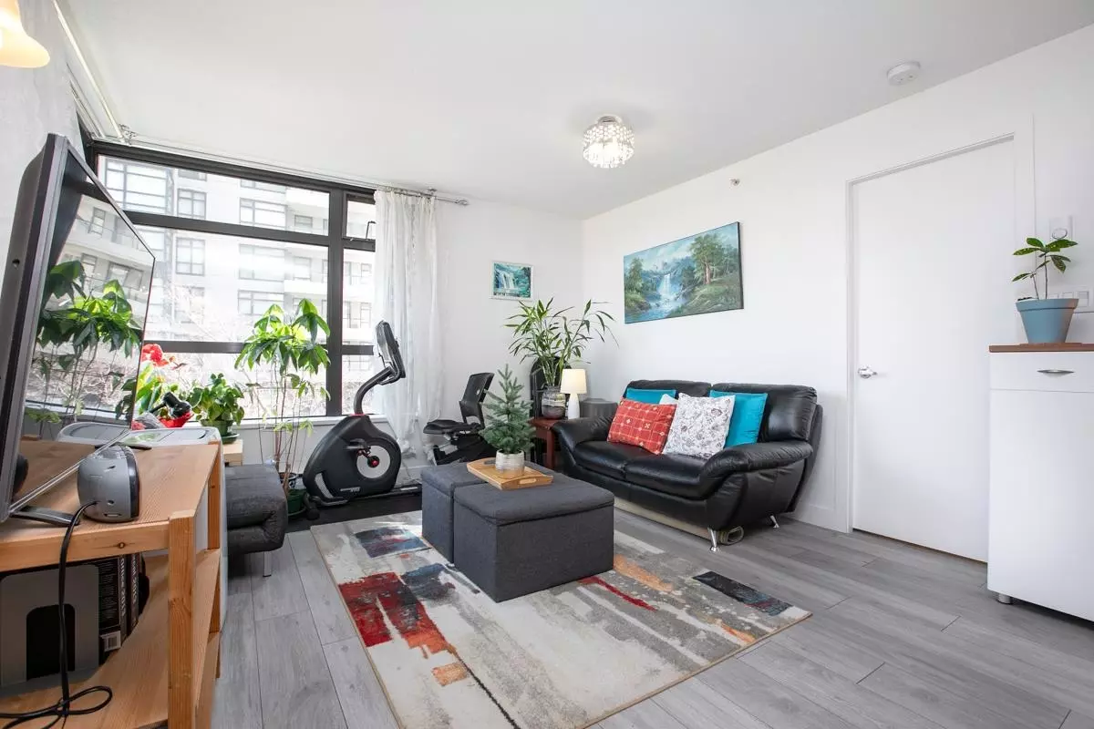 Living Room Photo of 404 8120 Lansdowne Road, Richmond, BC