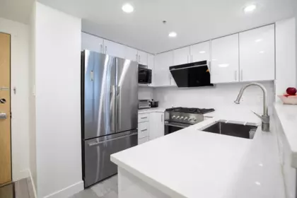 Kitchen Photo of 404 8120 Lansdowne Road, Richmond, BC