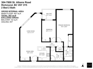 Street View Photo of 304 7800 St. Albans Road, Richmond, BC