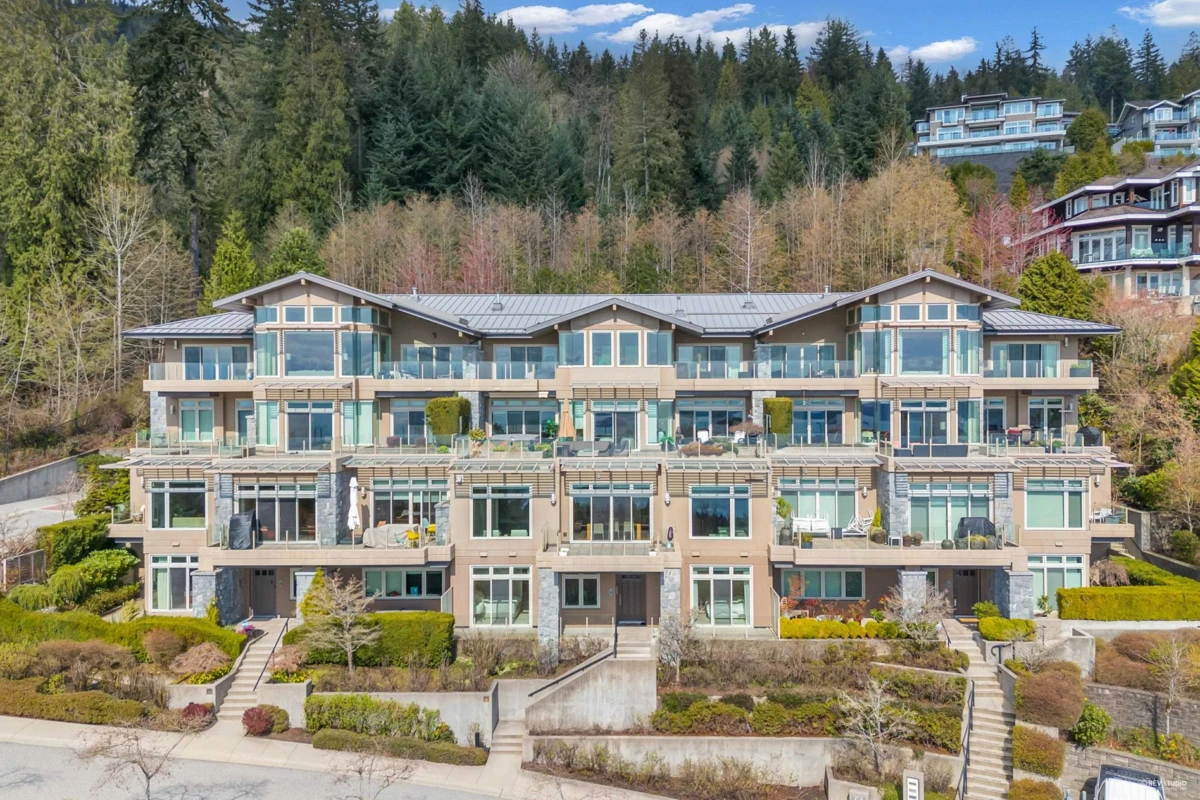 Exterior Rear Photo of 102 2575 Garden Court, West Vancouver, BC