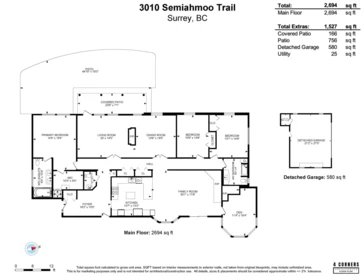 Front Yard Photo of 3010 Semiahmoo Trail, Surrey, BC