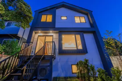 Aerial View of 1 1845 E 51st Avenue, Vancouver, BC