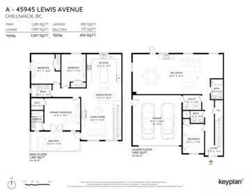 Playground / Recreational Area Near A 45945 Lewis Avenue, Chilliwack, BC
