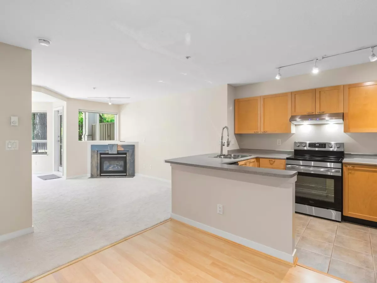 Living Room Photo of 207 7383 Griffiths Drive, Burnaby, BC