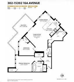 Backyard Photo of 302- 15392 16a Avenue, Surrey, BC