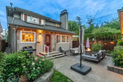 Aerial View of 2989 W 40th Avenue, Vancouver, BC