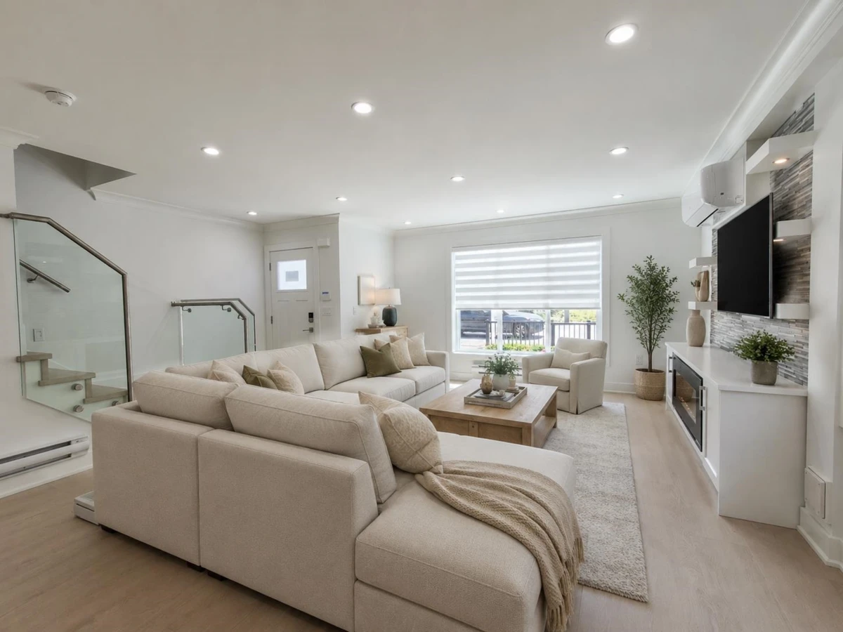 Living Room Photo of 105 8233 Williams Road, Richmond, BC