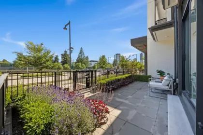 Outdoor Patio Photo of 117 13993 105 Boulevard, Surrey, BC