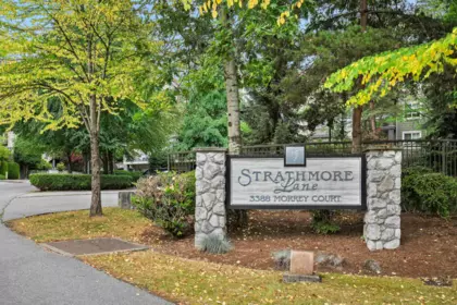 Aerial View of 311 3388 Morrey Court, Burnaby, BC
