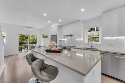 Kitchen Island Photo of 113 609 Sydney Avenue, Coquitlam, BC