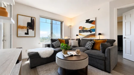 Living Room Photo of 3411 240 Sherbrooke Street, New Westminster, BC