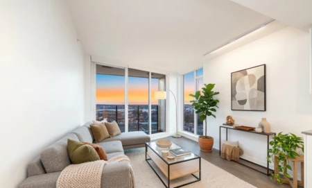 Living Room Photo of 1705 1401 Hunter Street, North Vancouver, BC