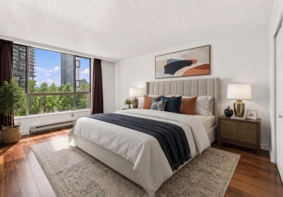 Aerial View of 602 4350 Beresford Street, Burnaby, BC