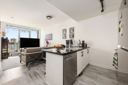 Living Room Photo of PH10 1082 Seymour Street, Vancouver, BC