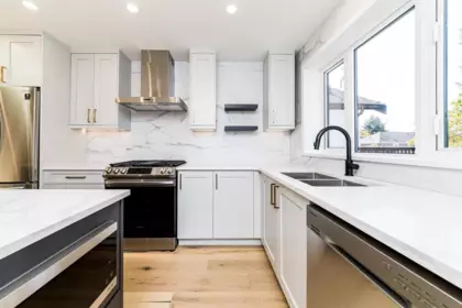 Kitchen Island Photo of 5447 Killarney Street, Vancouver, BC