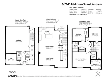 Family Room Photo of 5 7540 Briskham Street, Mission, BC
