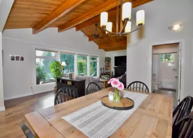 Dining Area Photo of 2703 Robinson Road, Roberts Creek, BC