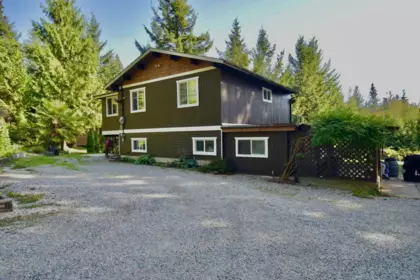 Exterior Rear Photo of 2703 Robinson Road, Roberts Creek, BC
