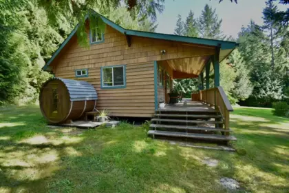 Garage Interior Photo of 2703 Robinson Road, Roberts Creek, BC