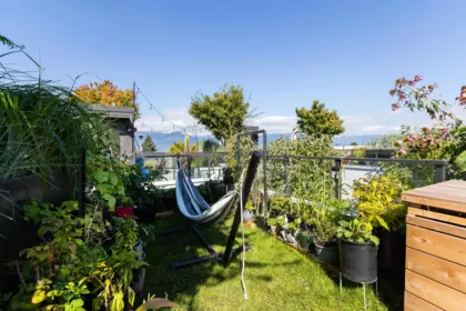 Outdoor Deck Photo of 411 2520 Guelph Street, Vancouver, BC
