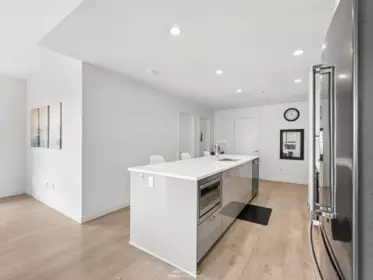 Kitchen Island Photo of 405 3581 Ross Drive, Vancouver, BC