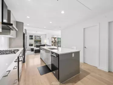 Kitchen Photo of 405 3581 Ross Drive, Vancouver, BC