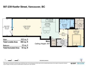 Outdoor Deck Photo of 507 239 Keefer Street, Vancouver, BC
