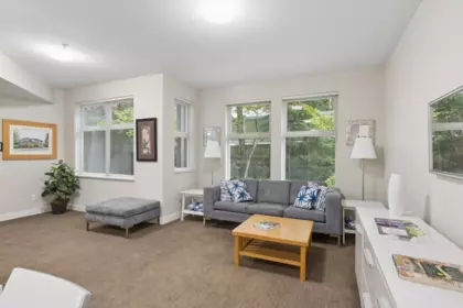 Aerial View of 206 188 W 29th Street, North Vancouver, BC