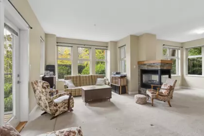 Living Room Photo of 206 188 W 29th Street, North Vancouver, BC