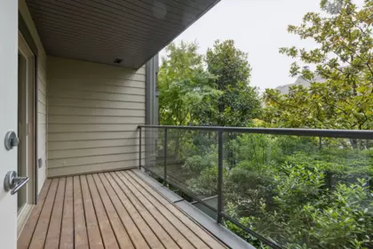 Outdoor Deck Photo of 206 188 W 29th Street, North Vancouver, BC