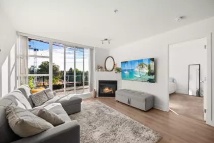 Living Room Photo of 406 3255 Smith Avenue, Burnaby, BC